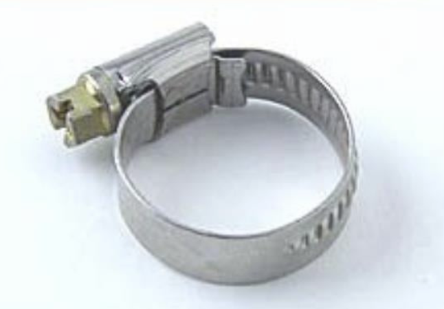 Schlauchschelle - 9 mm Bandbreite: Befestigung für Schläuche - Spannbereich von 12 bis 20 mm